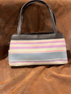 Maxx Striped Handbag